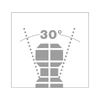 Kép 2/3 -  FORTUM imbuszkulcs klt., hosszú, gömbfej, 9db, 1,5-10mm, S2; 1,5-2-2,5-3-4-5-6-8-10, műanyag markolat FORTUM
