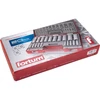 Kép 3/3 - FORTUM hosszított dugófej klt. 1/2", 1/4", 20db; 61CrV5 (4700012)
