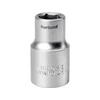 Kép 1/2 - FORTUM dugófej, 1/2", 11 mm, 61CrV5, mattkróm,  38 mm hosszú