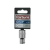 Kép 2/2 - FORTUM dugófej, 1/2", 11 mm, 61CrV5, mattkróm,  38 mm hosszú akasztóval