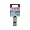 Kép 2/2 - FORTUM dugófej, 1/2", 13mm, 61CrV5, mattkróm,  38mm hosszú FORTUM