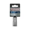 Kép 2/2 - FORTUM dugófej, 1/2", 15mm, 61CrV5, mattkróm,  38mm hosszú FORTUM