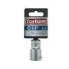 Kép 2/2 - FORTUM dugófej, 1/2", 19mm, 61CrV5, mattkróm,  38mm hosszú FORTUM