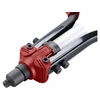 Kép 2/4 - FORTUM popszegecshúzó fogó, kétkaros,ALU,réz,acél, INOX szegecsekhez;2,4-3,2-4,0-4,8-6,4mm, 330mm, CrVMo fej, szegecsvég gyűjtő