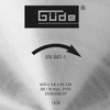 Kép 2/2 - 1858 Güde körfűrészlap 600/30 mm, 36 fog