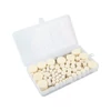 Kép 4/5 - Extol mini polírozó klt. 3,2 mm befogás, 120 db, 3 féle fejforma, gyapjú filc