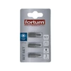 Kép 2/2 - Fortum behajtóhegy TORX, 3 db, S2 acél; T 27×25mm, bliszteren