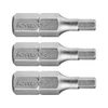 Kép 1/2 - Fortum behajtóhegy HEX, 3 db, S2 acél; H 3×25mm, bliszteren
