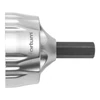 Kép 2/5 - Fortum sorjátlanító BIT (sorjázó adapter), 13-36 mm, fúrógépbe fogható, 1/4"