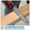 Kép 8/8 - 58625 Güde Akkumulátoros mini láncfűrész GMK 18-201-05