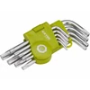 Kép 1/2 - Extol TORX kulcs klt., rövid, Cr40, TÜV/GS; 9db, T10-T50, bliszteren, egyik vége lyukas