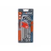 Kép 2/2 - Extol Prémium torx kulcs klt., CV. ; 9db, lyukas, T10,15,20,25,27,30,40,45,50, bliszteren