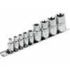 Kép 1/2 - Extol Prémium dugófej klt., E-TORX; 1/4"× 5 db, 1/2"× 4 db
