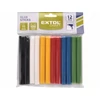 Kép 2/2 - Extol ragasztóstift klt., többszínű; 12db, 100×11mm, bliszteren