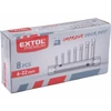 Kép 3/3 - Extol Prémium csőkulcs készlet, 10db 6-22 mm (8816370)