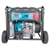 Kép 2/6 - Heron benzinmotoros inverteres áramfejlesztő, 9 kVA, 400V/230V, elektromos indítású
