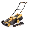 Kép 1/7 - Riwall RALM 3820 SET Akkus fűnyíró 20V s szénkefe nélküli motor