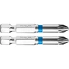 Kép 1/2 - Fortum behajtóhegy PZ, 2 db, S2 acél; PZ 2×50mm, bliszteren (4741312)
