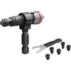 Kép 1/6 - Fortum adapter klt. fúrógéphez, popszegecsekhez, 2,4-3,2-4,0-4,8-6,0-6,4mm (4770663)