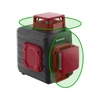 Kép 1/9 - Fortum automatikus lézeres vízszintező, ZÖLD, 2D (2×360°) (4780214)