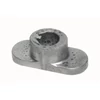 Kép 2/2 - Fűnyíró késtartó MTD 46SPB 25.4 mm honda tipusokhoz, négyágú csillag, 25,4 mm
