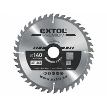 Extol Prémium körfűrészlap, keményfém lapkás 140x16 mm, T30 (8803210)
