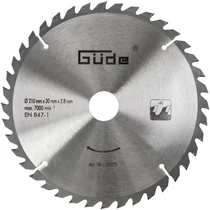 55075 Güde fűrészlap 210x30 mm keményfémlapkás (HM)