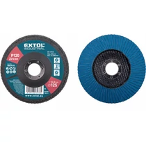 Extol Industrial lamellás csiszoló 125 mm, P120 INOX, ALU munkadarabokhoz