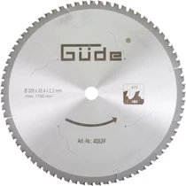 40539 Güde fémfűrész-lap 40532-hez