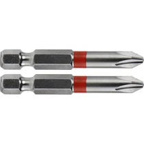 Fortum behajtóhegy PH, 2 db, S2 acél; PH 3×50mm, bliszteren