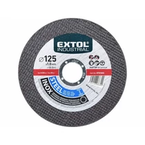 Extol Industrial vágókorong ipari, acélra/rozsdamantes acélra 125x1,0 mm