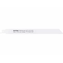 Extol Prémium szablyafűrészlap klt., 3db, Bosch befogás, 225 mm, 14T, Bimetal, fém anyagokhoz, tiszta vágás