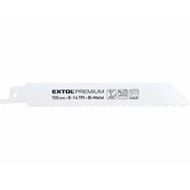 Extol Prémium szablyafűrészlap klt., 3db, Bosch befogás, 150 mm, 8-14T, Bimetal, fém anyagokhoz, durva vágás