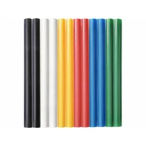 Extol ragasztóstift klt., többszínű; 12db, 100×7,2 mm, bliszteren