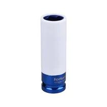 Fortum gépi (impakt) dugófej 1/2", 17 mm; vékonyfalú, ALU felnihez FORTUM