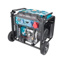 Heron benzinmotoros inverteres áramfejlesztő, 9 kVA, 400V/230V, elektromos indítású