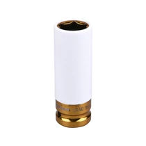 Fortum gépi (impakt) dugófej 1/2", 19 mm; vékonyfalú, ALU felnihez
