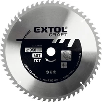 Extol Craft körfűrészlap, keményfémlapkás, 350x30xT60