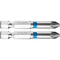 Fortum behajtóhegy PZ, 2 db, S2 acél; PZ 2×50mm, bliszteren (4741312)