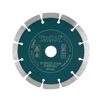 Extol Industrial gyémántvágó, ipari korong, szegmenses; 125mm, száraz vágásra
