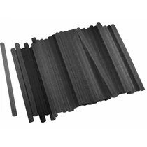 Extol fekete ragasztóstift melegragasztó pisztolyba, 200x11 mm, 1 kg, kb 50 db