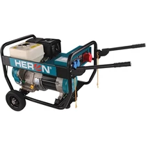 Heron benzinmotoros áramfejlesztő, 6,8 kVA, 400/230 V, hordozható (EGI 68-3)