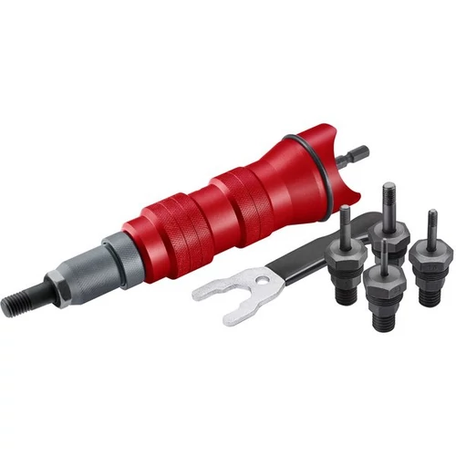 Fortum adapter klt. fúrógéphez, POP-NUT szegecsanyákhoz, M3-M4-M5-M6-M8