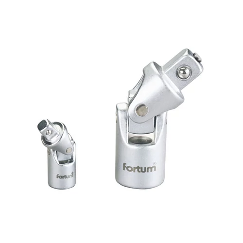 Fortum csuklós toldószár dugófejekhez, 61CrV5; 1/2" dugófejekhez