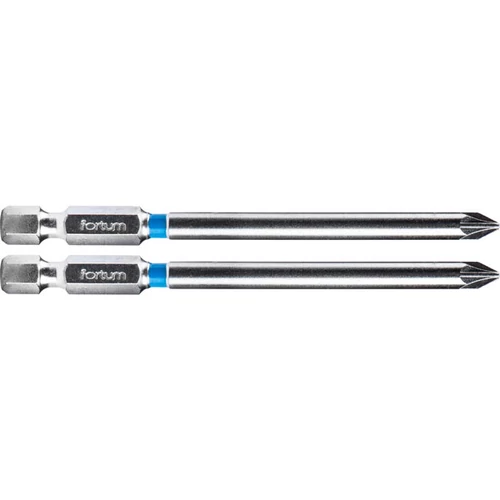 Fortum behajtóhegy (bit) PZ, 2 db, S2 acél, PZ1×90 mm (4741321)