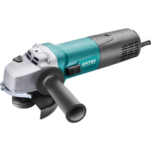 Extol Industrial_ sarokcsiszológép 125mm 1400W, szabályozható fordulatszám, lágy indítás, terhelésnél konstans fordulatszám, papír doboz