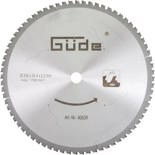 40539 Güde fémfűrész-lap 40532-hez