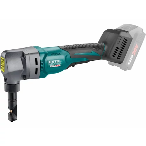 Extol Industrial akkus folyamatos lemezlyukasztó, Share20V, 20V, Li-ion; AKKU és TÖLTŐ NÉLKÜL