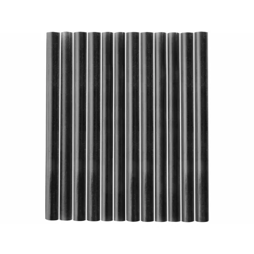 Extol ragasztóstift klt., fekete színű; 12db, 100×7,2mm, bliszteren