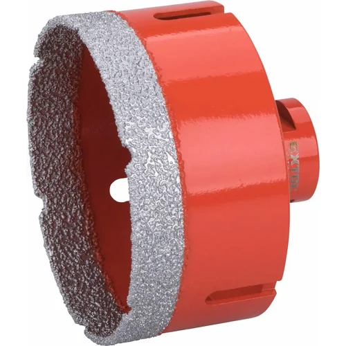 Extol Prémium körkivágó csempére, gyémánt vágóél; 83mm × M14, sarokcsiszolóba fogható
